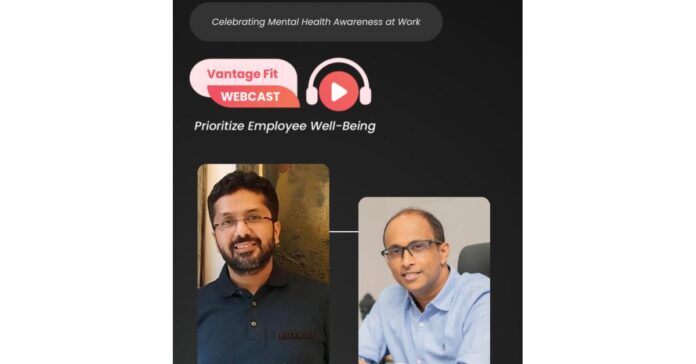Vantage Fit Hosts Webcast to Promote Employee Well-being featuring MantraCare