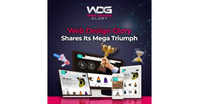 Web Design Glory Shares Its Mega Triumph