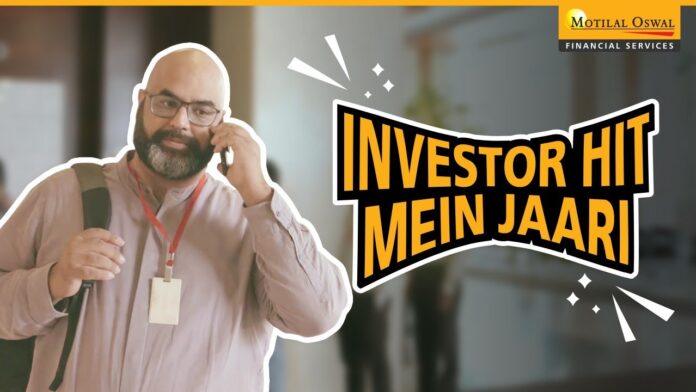 Motilal Oswal Launches Unique Social Campaign 'Investor Hit Mein Jaari' To Empower Investors