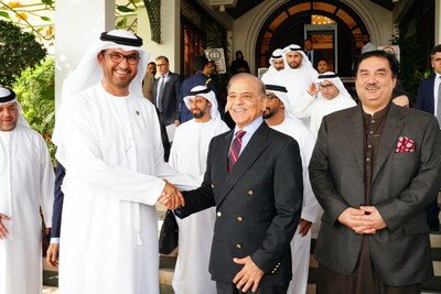 COP28 President-Designate meets Pakistan Prime Minister and calls for greater Dr. Sultan Al Jaber, COP28 President-Designate meets Pakistan Prime Minister Shehbaz Sharif in Islamabad