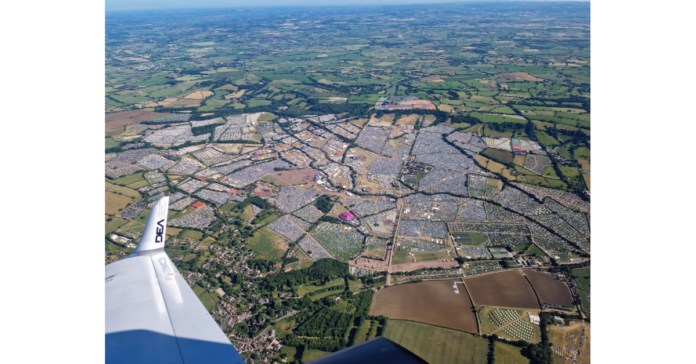 Capturing Glastonbury Festival