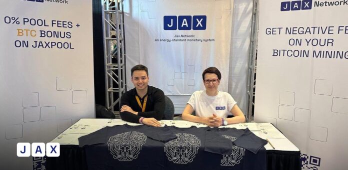 Jax.Network shines bright at Mining Disrupt 2023
