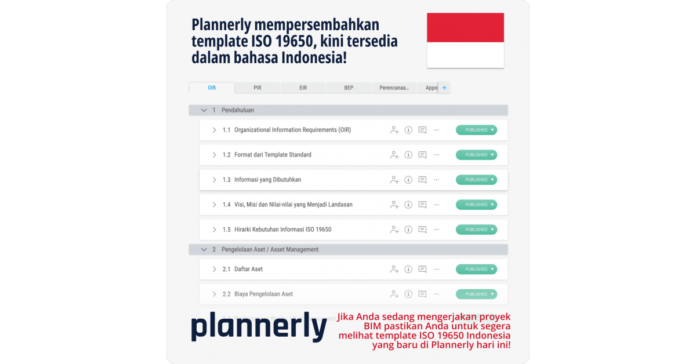 Kami hadirkan Template Terjemahan Terbaru yang Memfasilitasi Implementasi ISO 19650 dalam Bahasa Indonesia