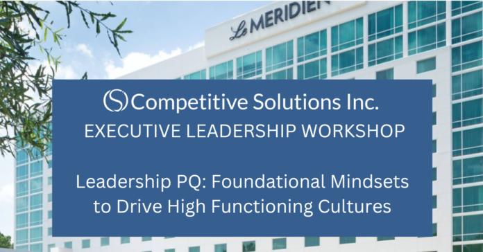 Leadership PQ Workshop to Transform Organizations and Drive Success in Atlanta