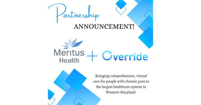 Meritus Health Partners with Override to Address Chronic Pain Meritus Health Partners with Override to Address Chronic Pain