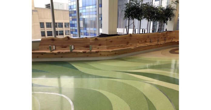 National Terrazzo Award for Indoor Gardens at Boston Children's Hospital