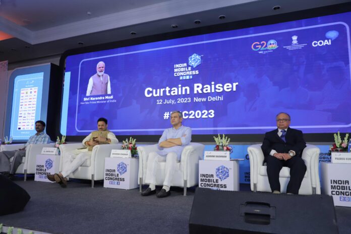 Pic 1- India Mobile Congress 2023- Curtain Raiser