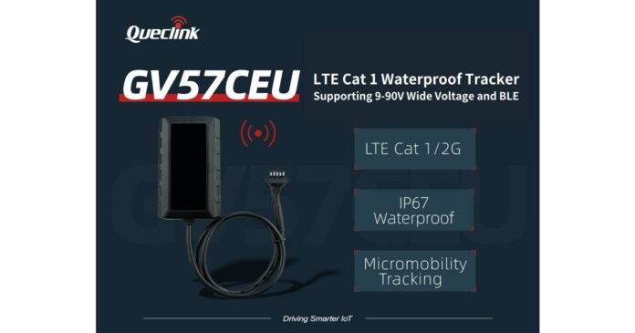 Queclink's New 4G Wide-Voltage Tracker for Better eMobility