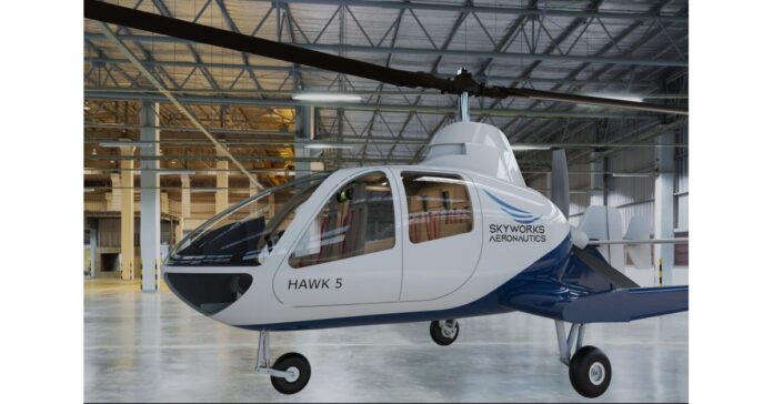 Skyworks Aeronautics Hawk 5 Flying Demonstrator Prepares to Take to the Air