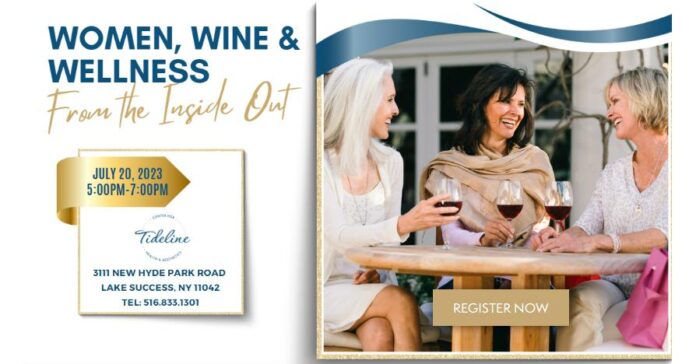 Unwind and Rejuvenate with Fine Wine and Pampering at Tideline Center's Women, Wine & Wellness Event