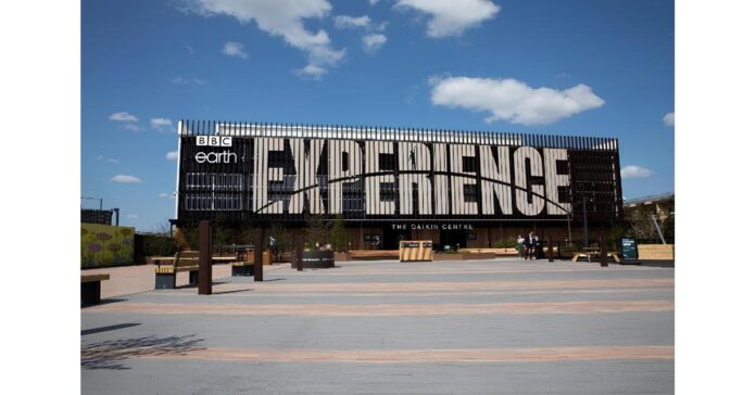 Neptunus build demountable Daikin Centre for BBC Earth Experience
