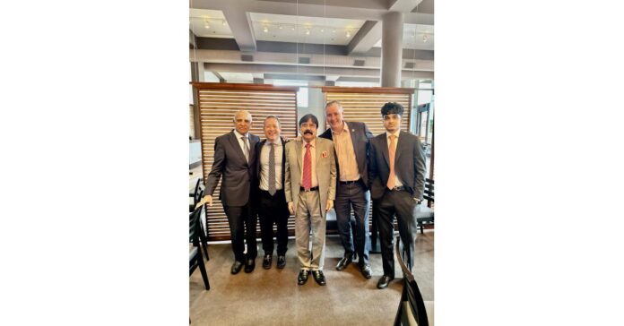 Dr. Gholam Mujtaba meets U.S. Congress Intelligence Committee bipartisan leaders pursuing Pakistan's case as MFN