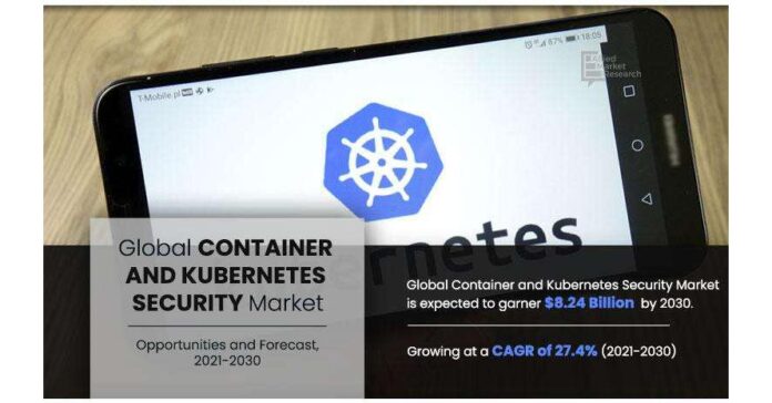 Container and Kubernetes Security Market is Anticipated to Show a Positive CAGR of 27.4% by 2030