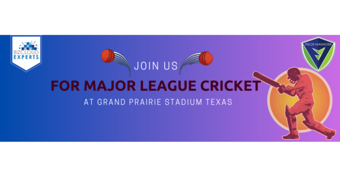 BizCloud Experts/FieldsManager to showcase commitment to Cricket in North America