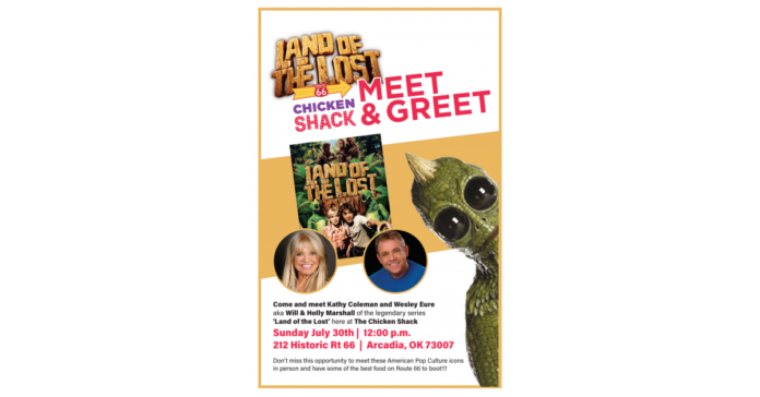 Chicken Shack Hosts Iconic Land Of The Lost Event Sunday July 30th on Route 66