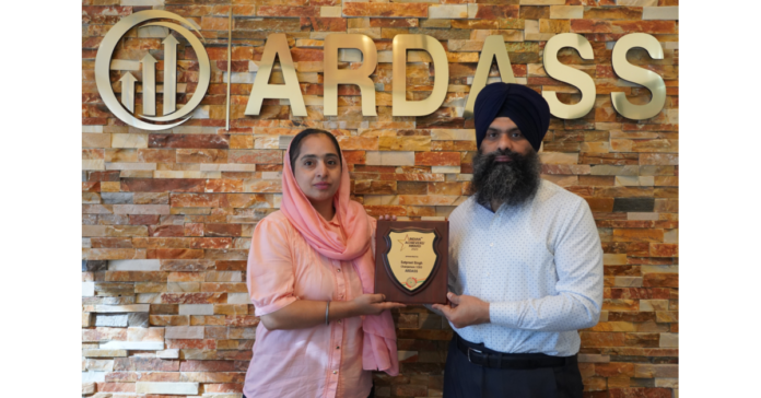 Satpreet Singh, a Sikh-Indian-American, has been conferred with the Indian Achievers Award 2023