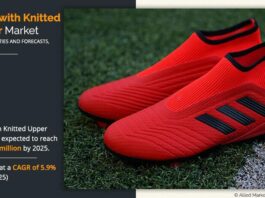 Shoe with Knitted Upper Market Expected to Reach $3,195.1 Million by 2025