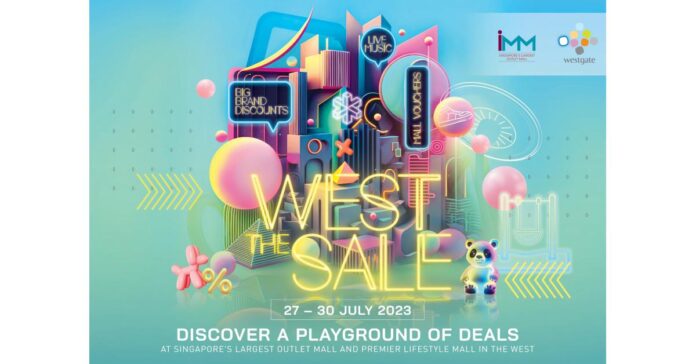 west-the-sale.jpeg Singapore’s largest outlet and premiere lifestyle malls announce the return of ‘West the Sale’, with unbeatable offers