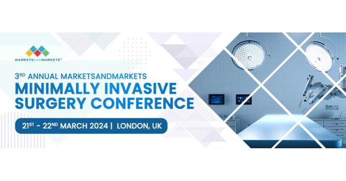 Join us at the 3rd Annual MarketsandMarkets Minimally Invasive Surgery Conference, London