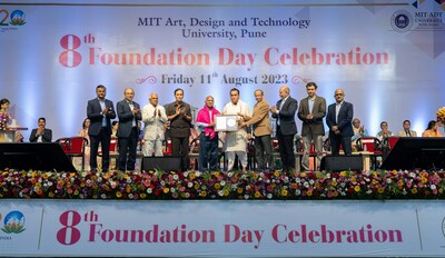 MIT-ADT University's 8th Foundation Day Celebrates Research and Progress for MIT-ADT University's 8th Foundation Day Celebrates Research and Progress for Tomorrow's India