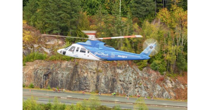 Helijet Superweek announced in celebration of RBC GranFondo Whistler 2023 partnership