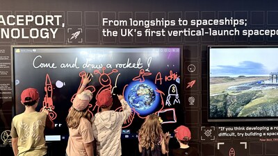 ViewSonic partners with RM and SaxaVord to showcase the space exploration.