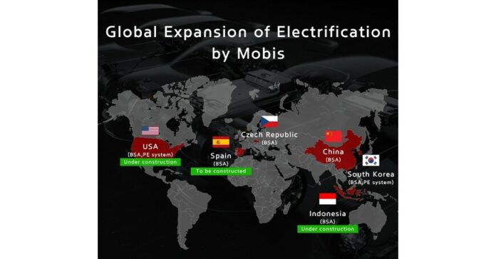 Mobis received a large-scale order for EV components from a major global automaker