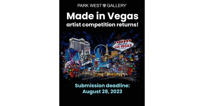 PARK WEST GALLERY IS SEARCHING FOR LAS VEGAS' NEXT GREAT ARTIST, WITH THE RETURN OF THE THIRD ANNUAL MADE IN VEGAS ARTIST COMPETITION