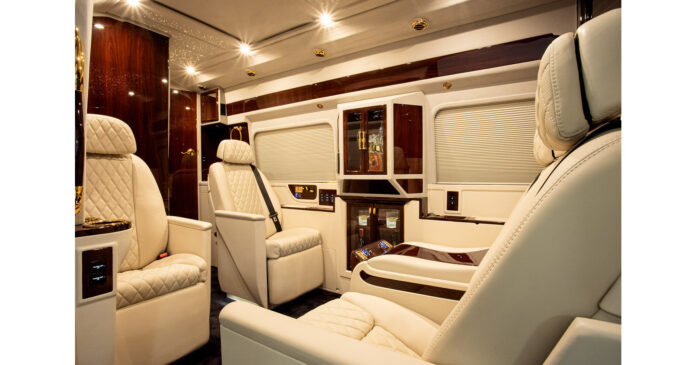 The Most Luxurious Sprinter Van Mobile Office On Earth debuted by LEXANI MOTORCARS