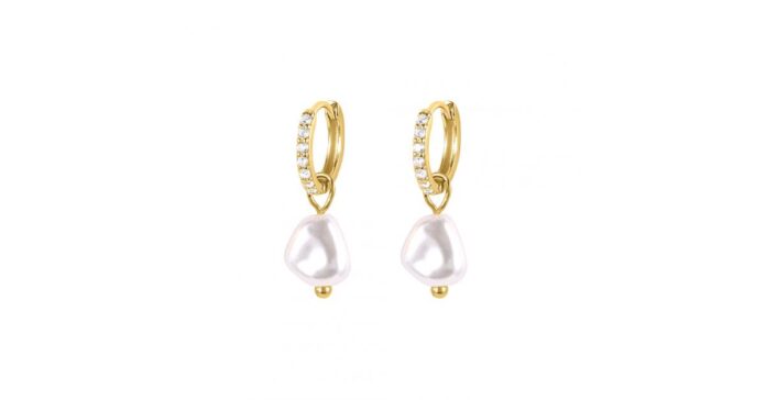 Trendolla Jewelry Introduces Pearl Huggie Earrings Collection
