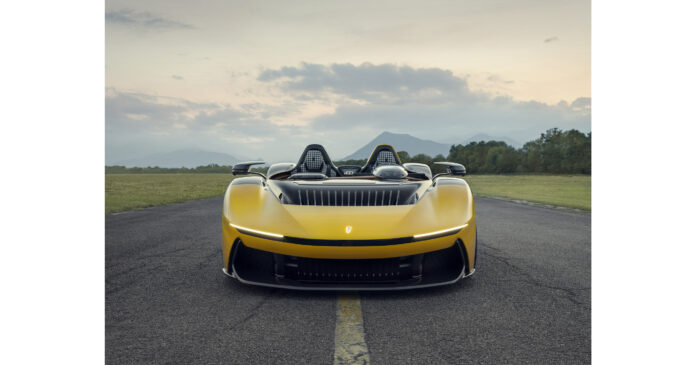 WORLD'S FIRST ELECTRIC HYPER BARCHETTA ES EL PRIMER COACHBUILT CAR DE Automobili Pininfarina