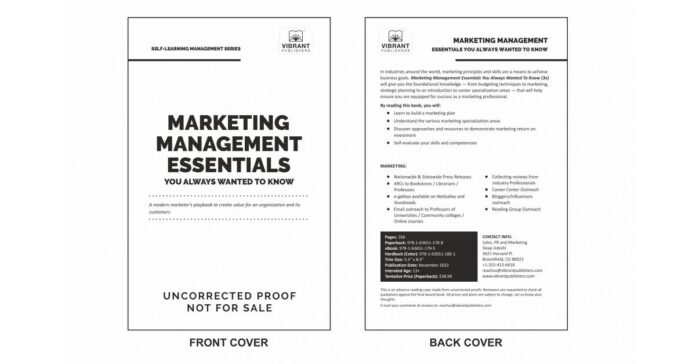 front-and-back-cover-of-marketi.jpeg Power through the Marketing blues with Vibrant Publishers' Latest “Essentials” Series Addition