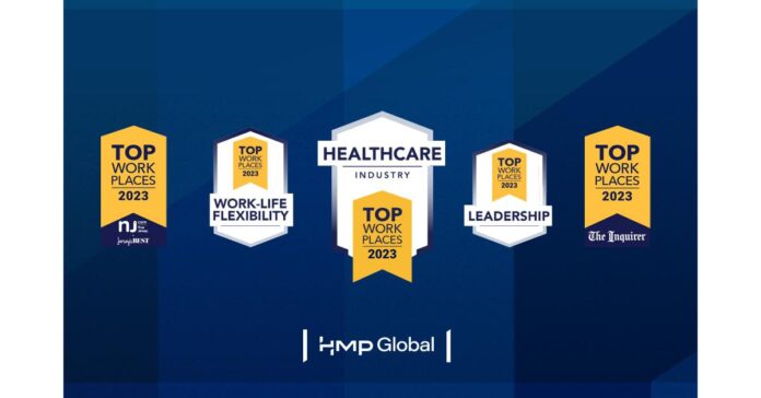 HMP Global earns Healthcare Industry Top Workplaces award for company culture, employee satisfaction