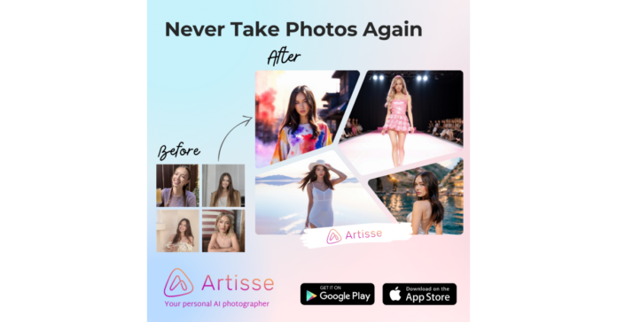 Artisse Ranks #1 New Free Photography App on the GooglePlay Store in the UK, Australia, Canada, and Japan