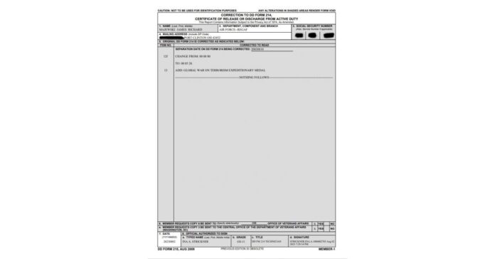 J.R. Majewski , former Ohio CD9 candidate , served in Afghanistan updated DD form 214 confirms