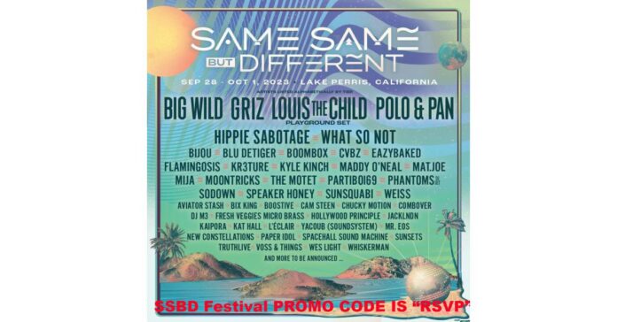 Same Same But Different Festival Promo Code