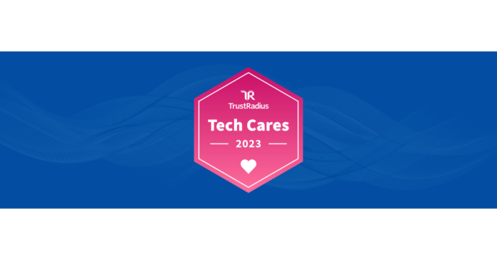 Quixy Wins the 2023 Tech Cares Award by TrustRadius