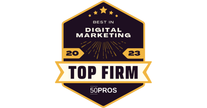 Twin Creek Media in Top 50 Digital Marketing