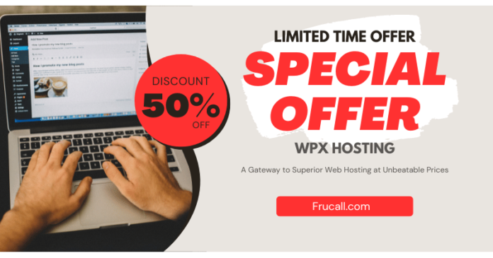 Frucall.com Announces 50% Off WPX Hosting Coupon: A Major Savings Opportunity