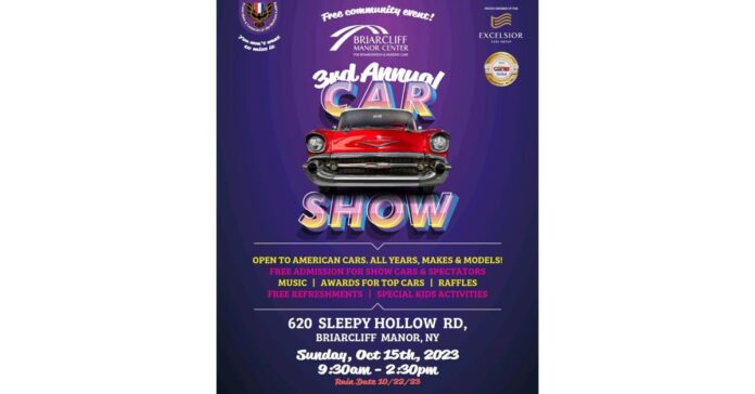 3rd Annual Car Show at Briarcliff Manor Center for Rehabilitation and Nursing Center