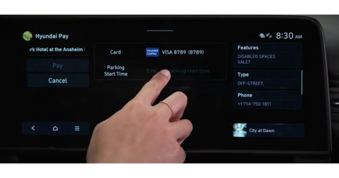 Hyundai Introduces In-Vehicle Payment Service, Hyundai Pay, on All-New 2024 Kona