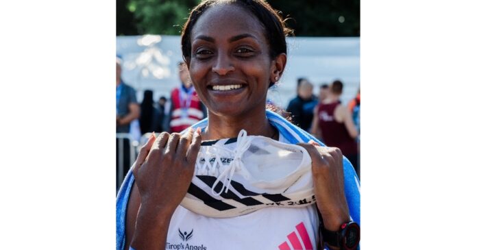 History Made at Berlin Marathon as adidas Tigist Assefa Smashes the World Record and Proves That Impossible is Nothing Wearing Adizero