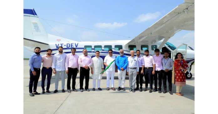 Ventura Air Connect Expands Services with New Aircraft VT-DEV "Dev Vimana"
