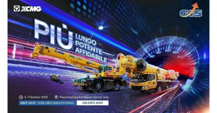 XCMG Crane Showcases Its Latest Products and Solutions at GIS EXPO 2023