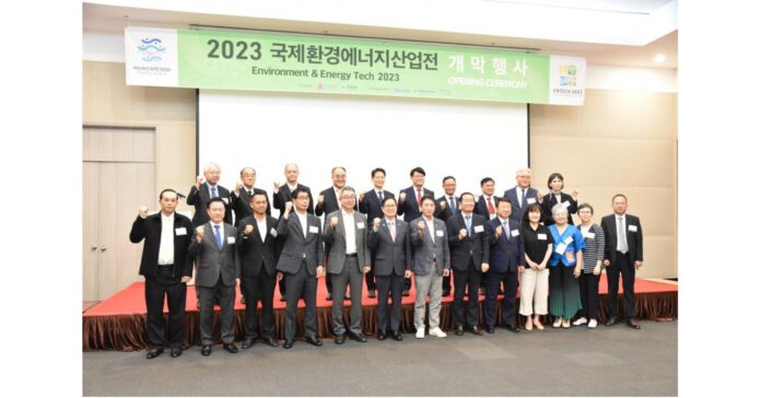 South Korea's Premier Green Business Event, ENTECH 2023, Took Place at BEXCO, featuring 200 Companies & Over 530 Booths