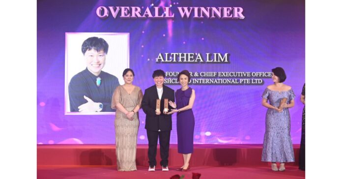 Gushcloud CEO Althea Lim recognized as Overall Winner at Women Entrepreneur Awards 2023