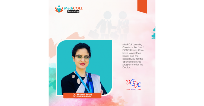 DCDC Kidney Care and MediCOLL Learning Partnership in Advanced Kidney Care Education