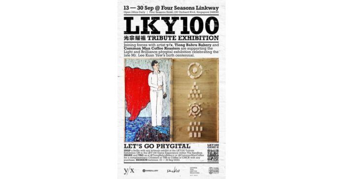 SINGAPOREAN ARTIST y/x CREATES ‘LIGHT AND BRILLIANCE’ IN COMMEMORATION OF LEE KUAN YEW’S BIRTH CENTENNIAL