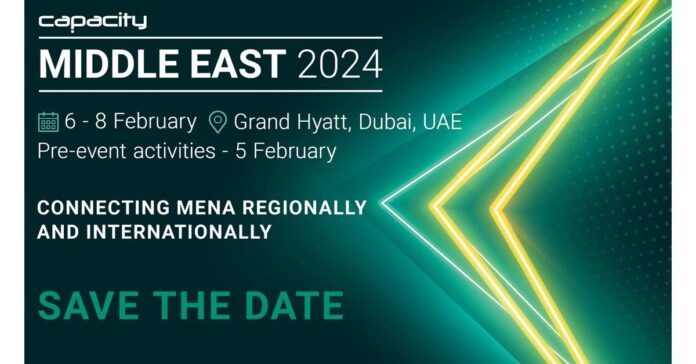 Save The Date - Capacity Middle East is back in Dubai for 2024