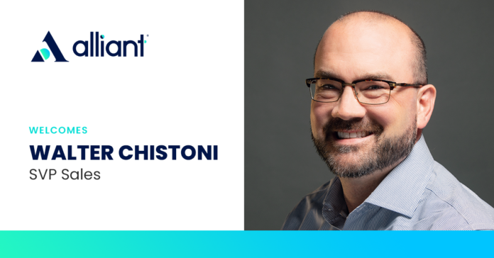 Alliant Hires Experienced Sales Leader Walter Chistoni to Drive Growth